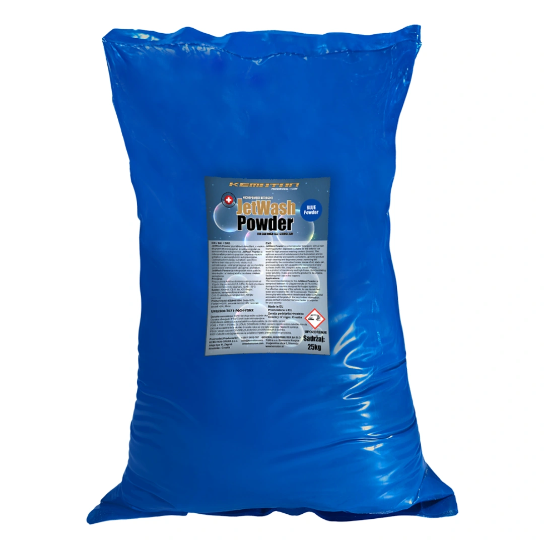 JetWash Powder Blue - DETERDŽENT U MIKROPRAHU 25kg